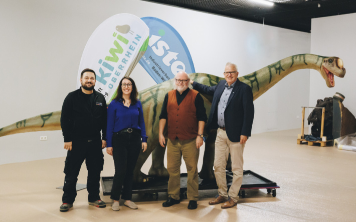 Die ersten Dinos erobern Mannheimer Museumsviertel