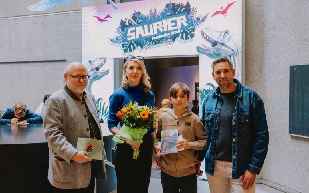Saurier-Schau im Reiss-Engelhorn-Museum in Mannheim feiert 10.000. Besucher