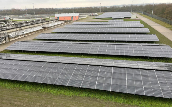 Mannheimer Klärwerksgelände: Neue PV-Freiflächenanlage