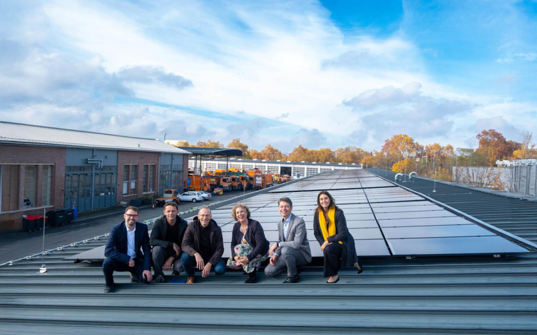 Zweitgrößte städtische Photovoltaik-Anlage nimmt Betrieb auf