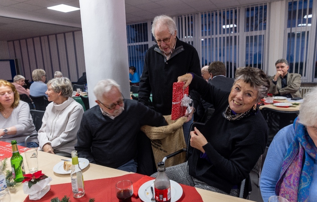 Weihnachtsfeier der SPD-Arbeitsgemeinschaft 60plus im Karla-Spagerer-Saal