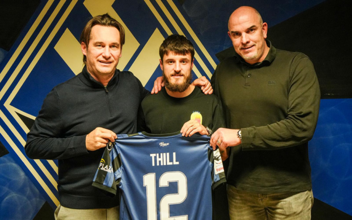 Vincent Thill unterschreibt bei SV Waldhof