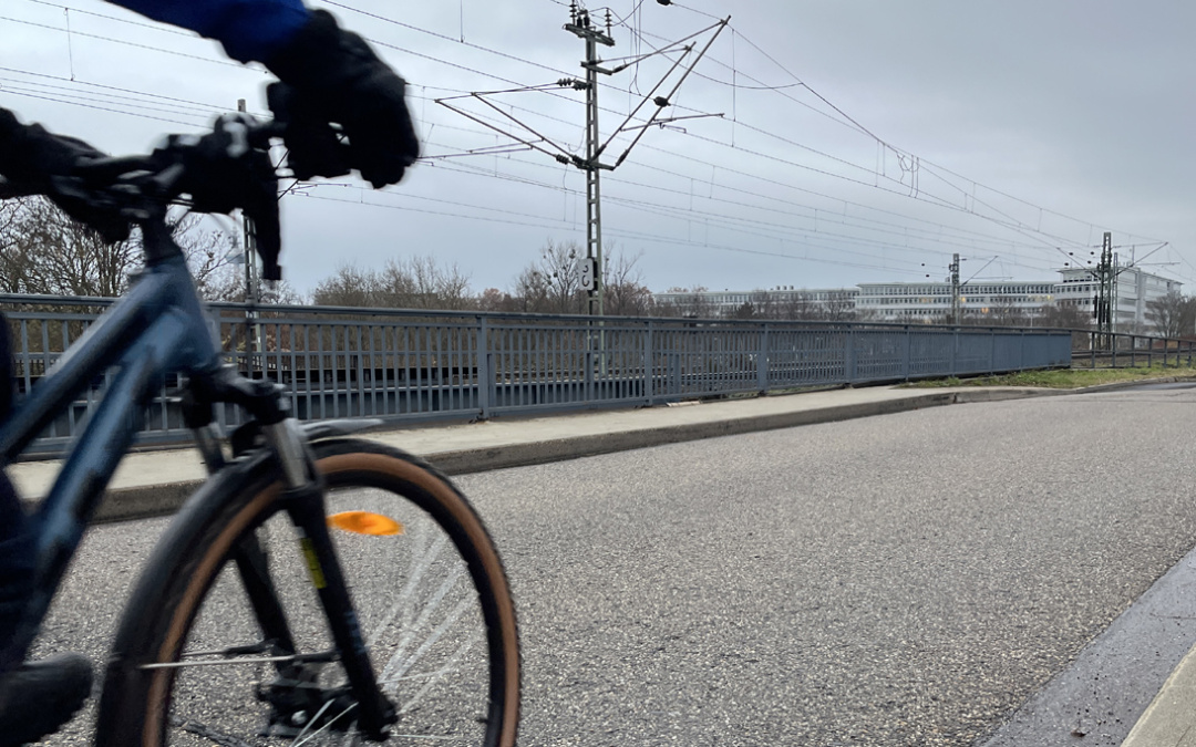Gefahrenstellen in der Hermsheimer Straße für Radfahrer teilweise entschärft