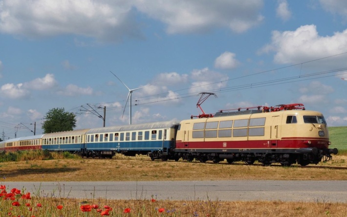 Mit dem InterCity der 1980er Jahre ins Berchtesgadener Land