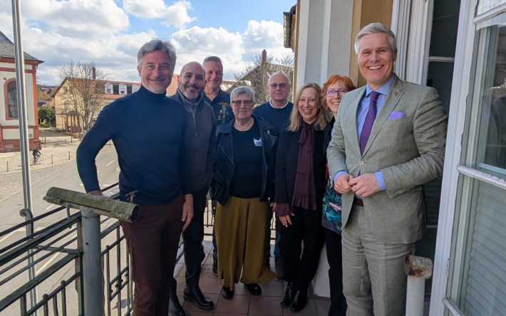 Delegation aus Spoleto zu Gast in Schwetzingen