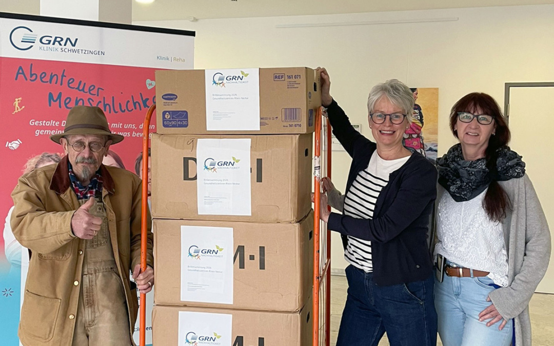 Sehen schenken: 1200 Brillen helfen Menschen weltweit