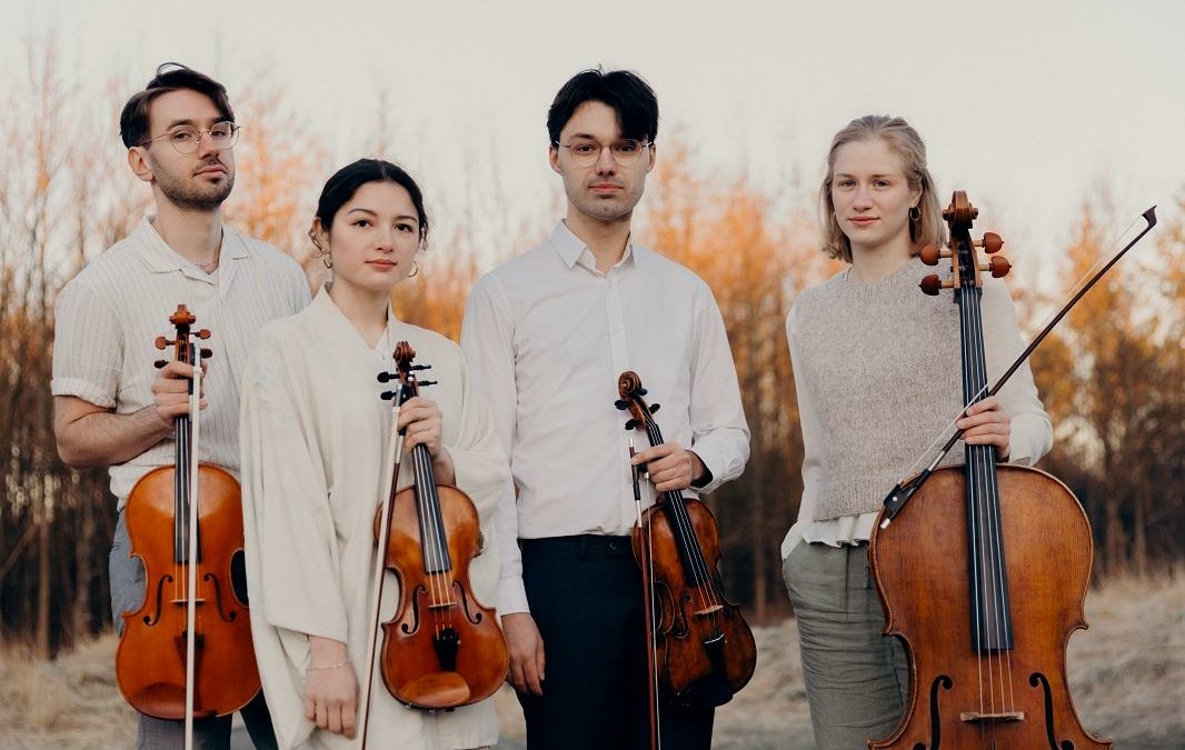 Novo Quartet gastiert in der Aula der Hans-Freudenberg-Schule