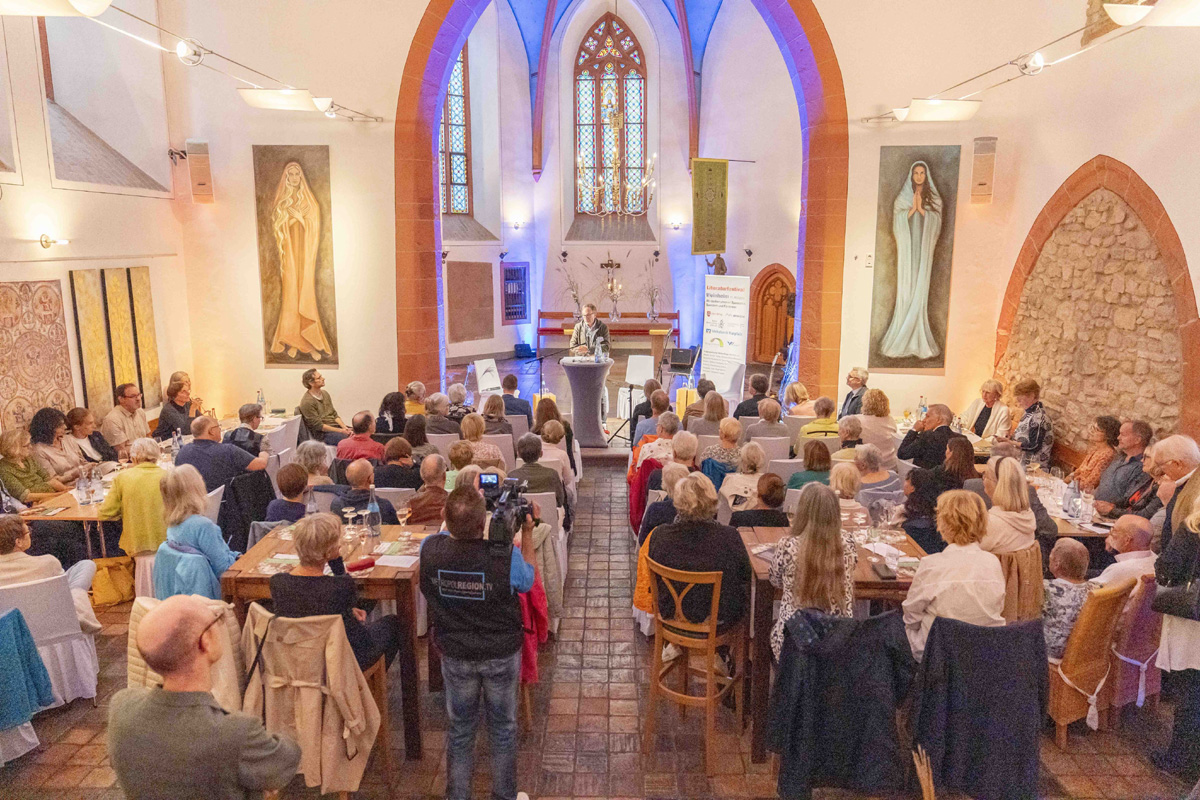 Eröffnung Litfest 2024 Ulner Kapelle Foto_Timon Gölz Literaturfestival