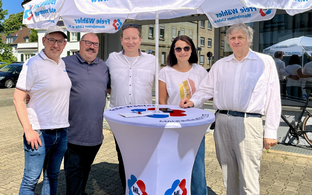 Freie Wähler Mannheimer Liste startet „Vor Ort Tour“