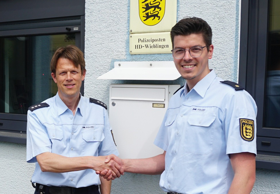 Polizeiposten Wieblingen nach Renovierung wieder geöffnet