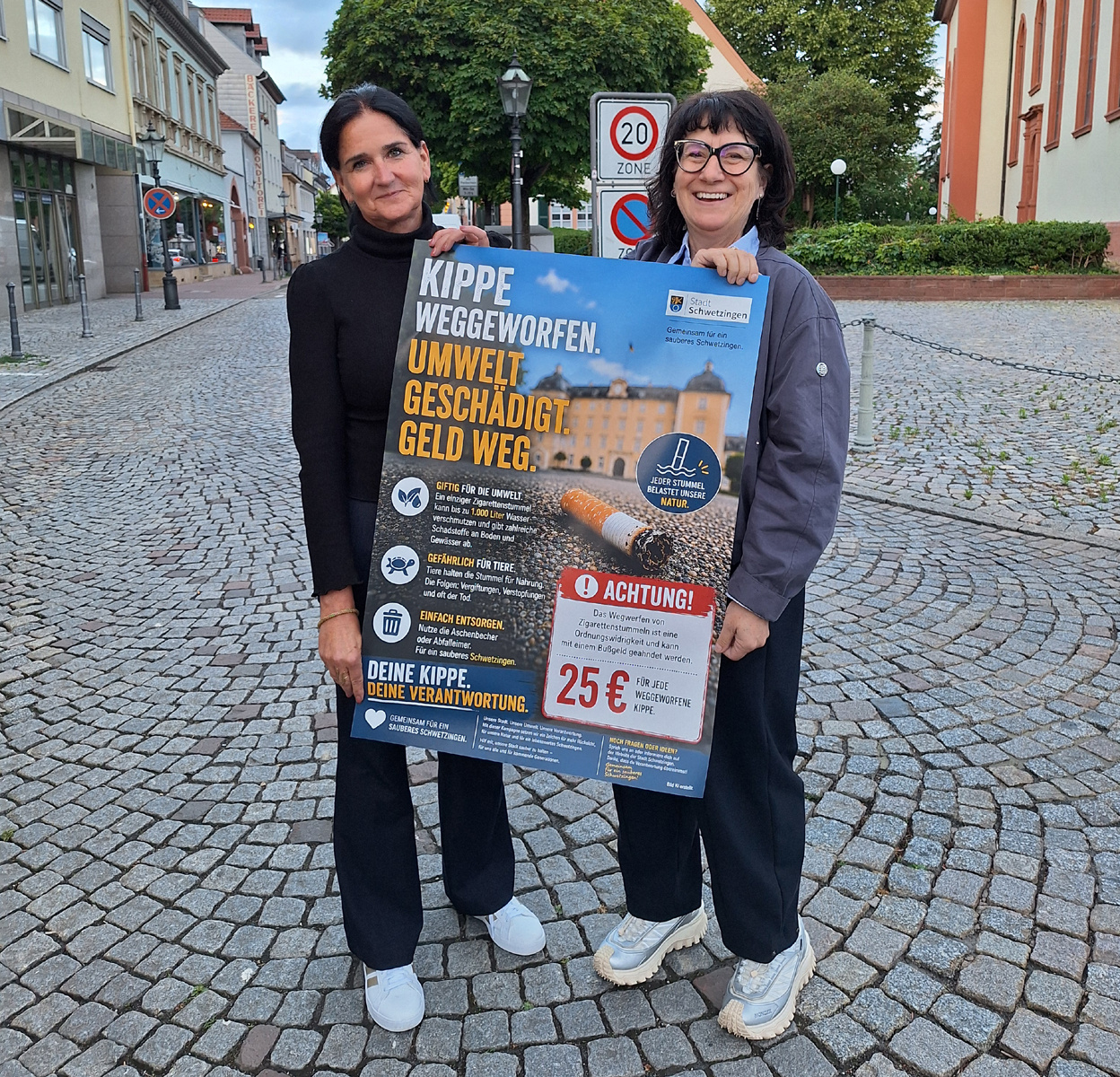 Pressefoto Kampagne Kippe