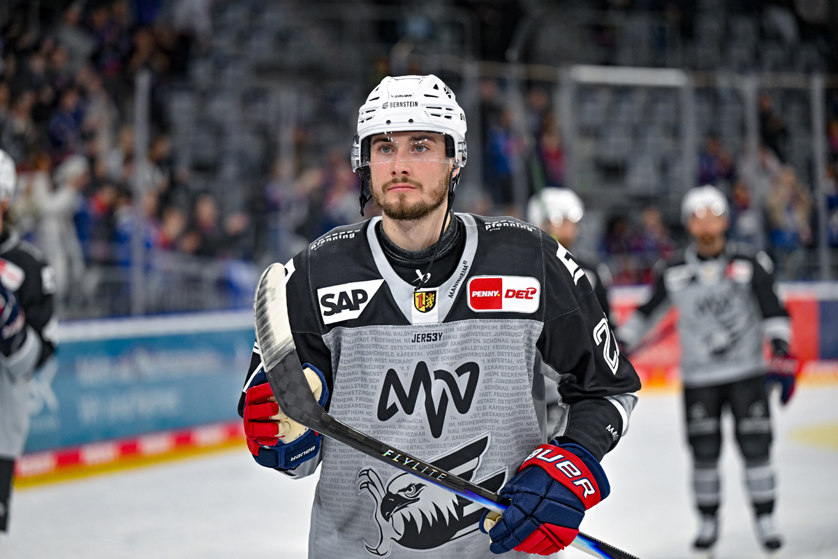 Adler Mannheim vs Wolfsburg 22.01.2026 Yannick Proske