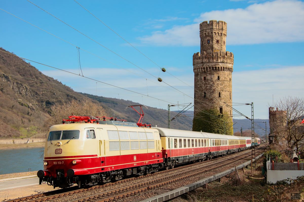 103 113- DB Oberwesel 20.03.2021 Daniel Hein k Museums-InterCity