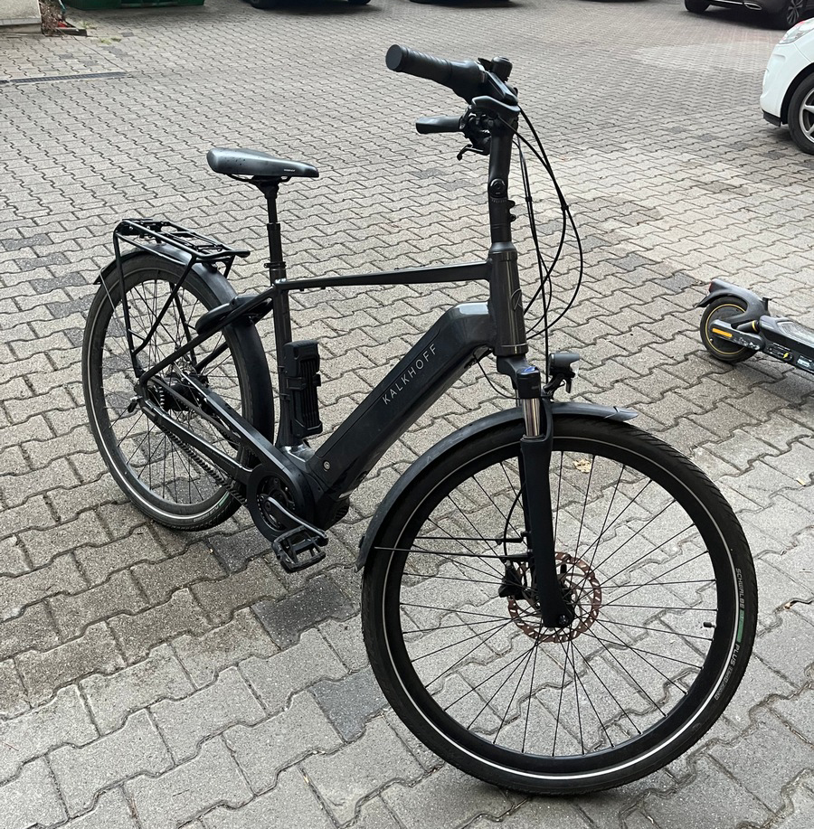 Sichergestelltes E-Bike der Marke „Kalkhoff“