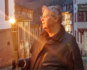 Weinheim im Schein der Fackel