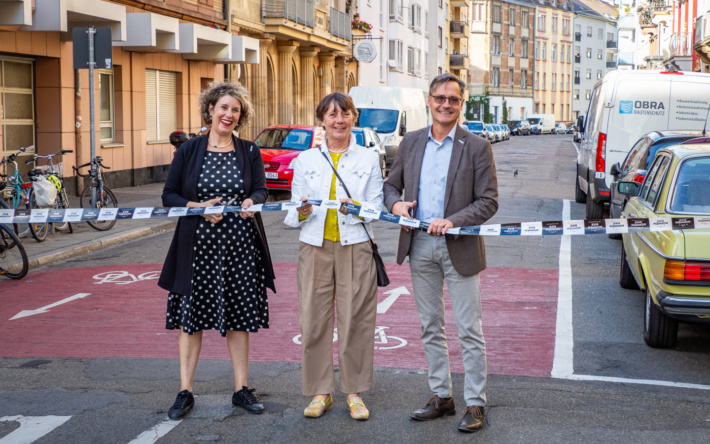 Mannheim richtet erste Fahrradzone ein